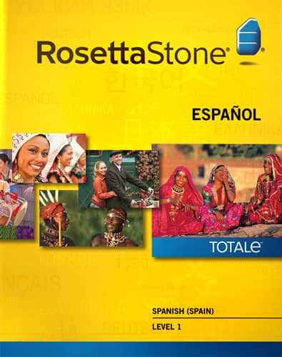 Rosetta Stone Version 4: Spanish (Spain) Level 1 - Mac|Windows - Larger Front