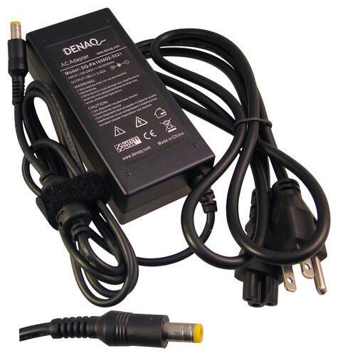 DENAQ - AC Power Adapter and Charger for Select Acer Laptops and Tablets - Black - Larger Front
