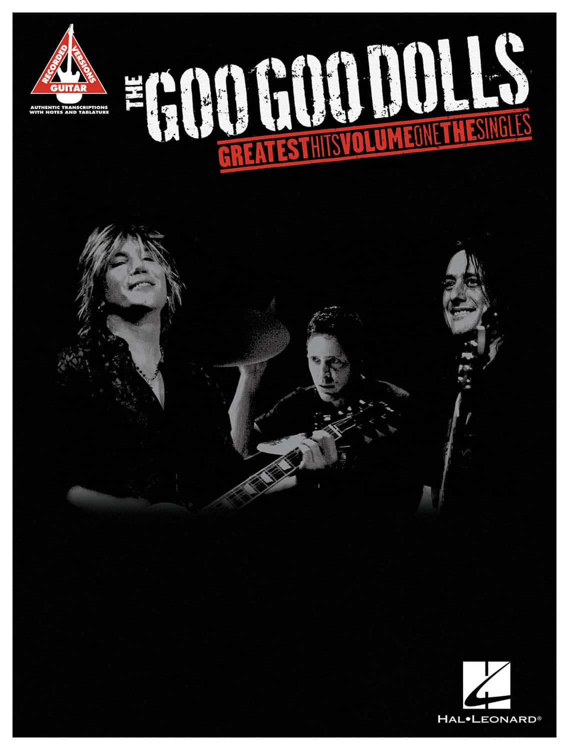 Hal Leonard - The Goo Goo Dolls Greatest Hits Vol. 1: The Singles Sheet Music - Red/Black/White - Larger Front