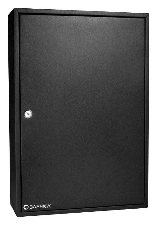 Barska - Key Safe with Key Lock - Black - Larger Front