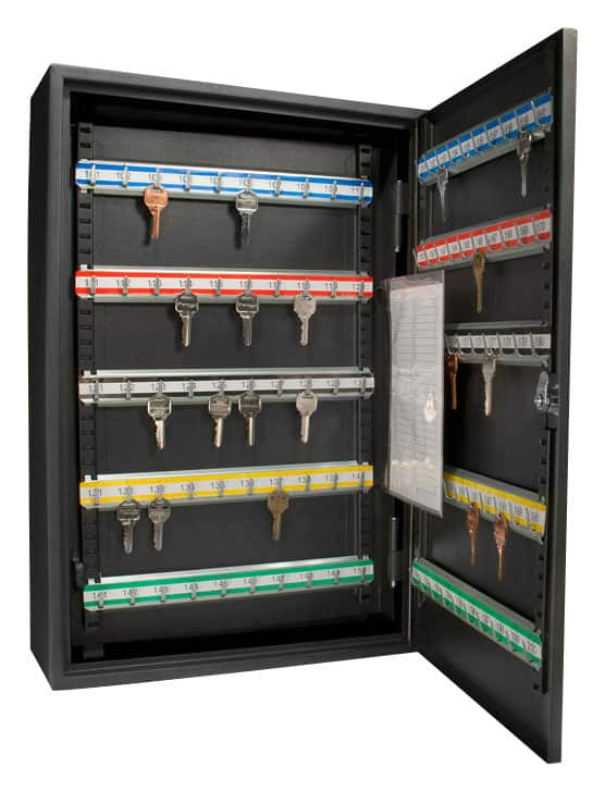 Barska - Key Safe with Key Lock - Black - Alternate View 11