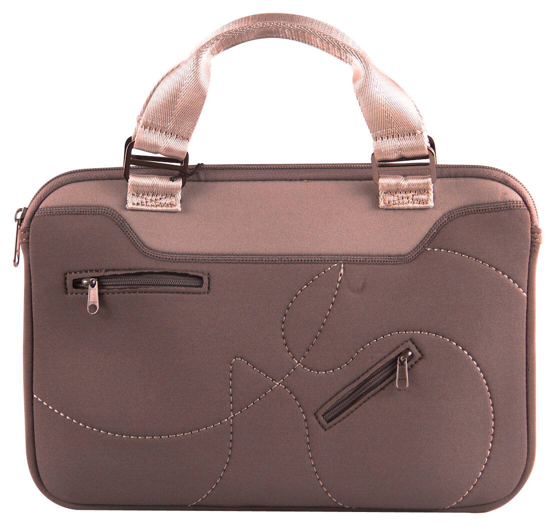 Looptworks - Hoptu 11" Travel Laptop Sleeve - Gray - Larger Front