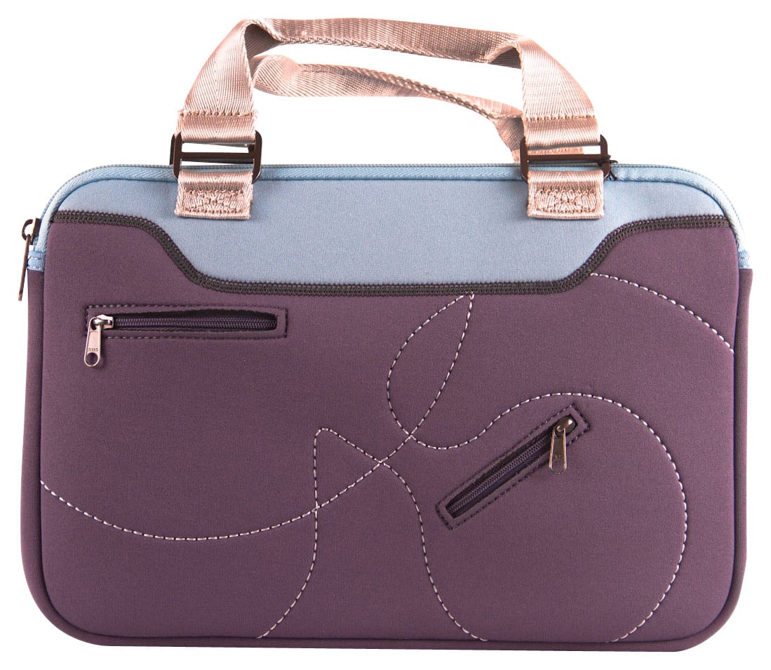 Looptworks - Hoptu 11" Travel Laptop Sleeve - Blue/Bright Blue - Larger Front