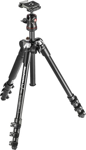 Manfrotto - Befree 56.7" Tripod - Black - Alternate View 17