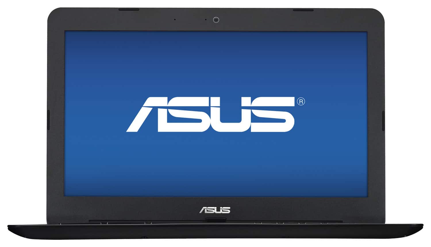 Asus - 13.3" Chromebook - Intel Celeron - 4GB Memory - 16GB eMMC Flash Memory - Black - Larger Front