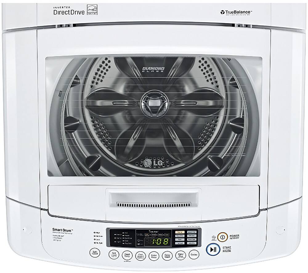 Best Buy Lg Cu Ft Cycle Extra Large Capacity High Efficiency