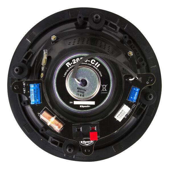 Klipsch - 6-1/2" 2-Way In-Ceiling Loudspeaker (Each) - Back