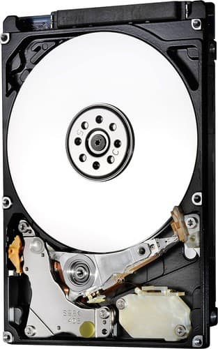 HGST - Travelstar 7K1000 1TB Internal SATA Hard Drive for Laptops (OEM/Bare Drive) - Black/Silver - Larger Front