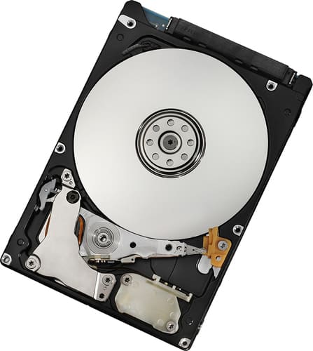 HGST - Travelstar Z5K500 500GB Internal SATA Hard Drive for Laptops (OEM/Bare Drive) - Black/Silver - Larger Front