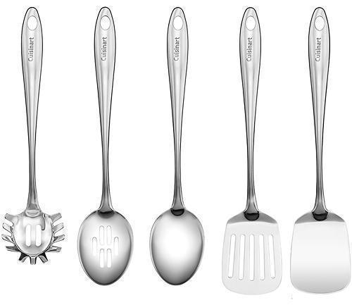 Cuisinart CTG-08-S5T 5-Pc. Stainless Steel Utensil Set.