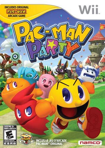 Pac-Man Party - Nintendo Wii - Larger Front
