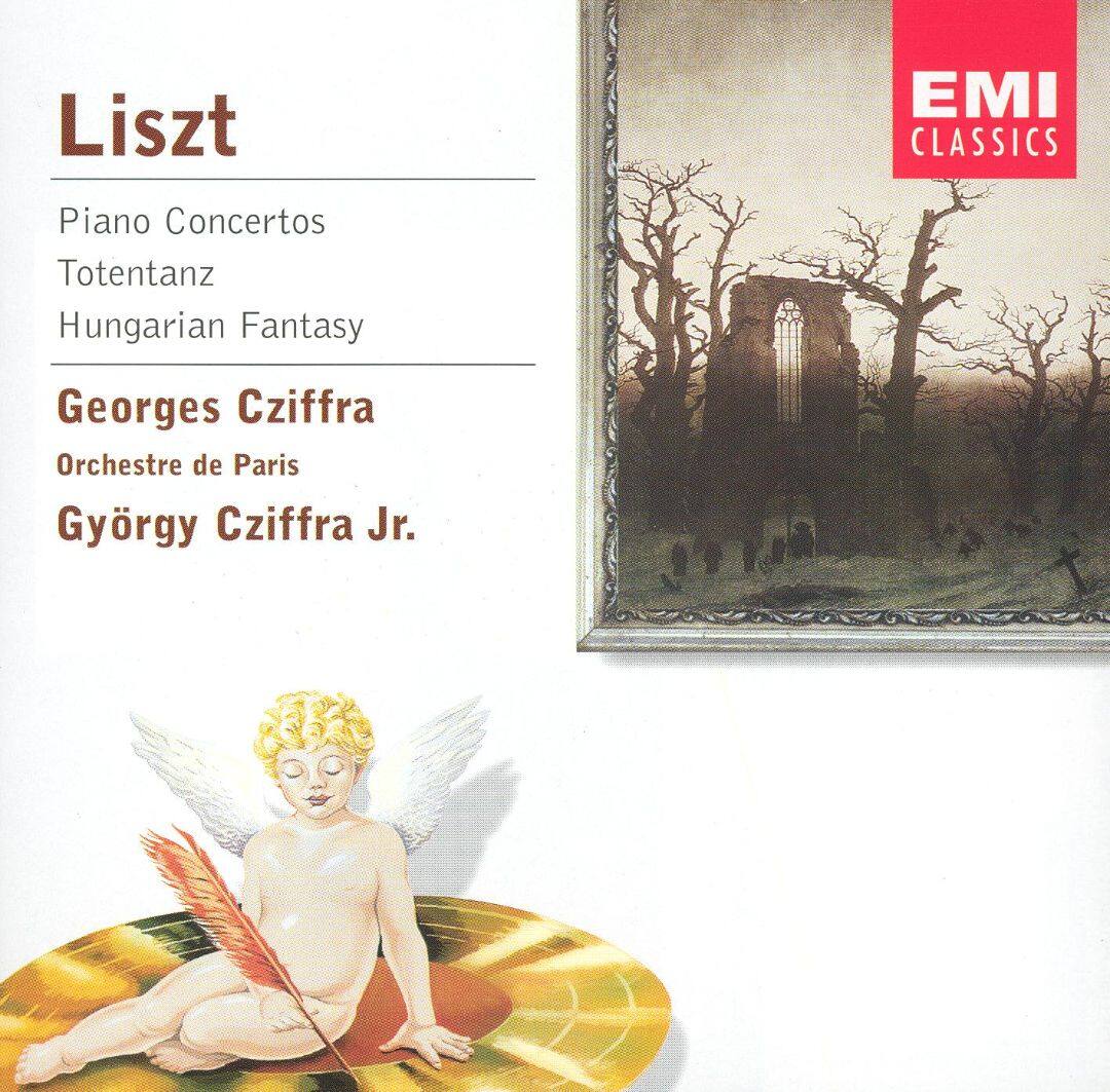 Best Buy Liszt Piano Concertos Totentanz Hungarian Fantasy Cd