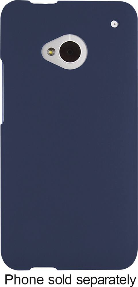 Rocketfish™ - Hard Shell Case for HTC One Cell Phones - Blue - Front Zoom