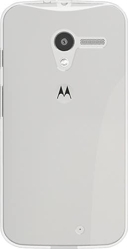 Rocketfish™ - Soft-Shell Case for Motorola Moto X Cell Phones - Clear - Alternate View 1