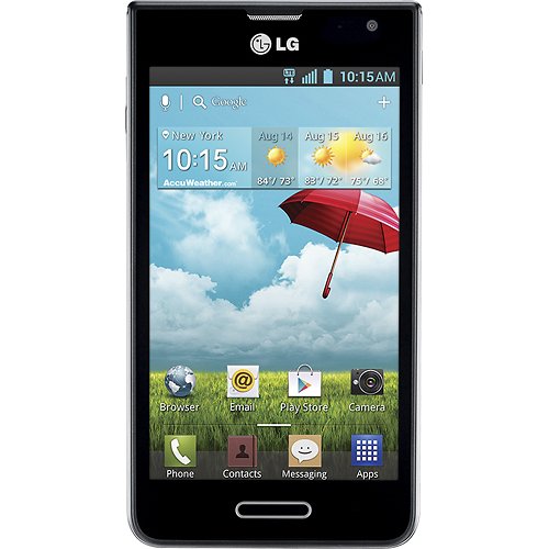 TMobile Prepaid LG Optimus F3 4G LTE NoContract Cell Phone P659 - Best Buy
