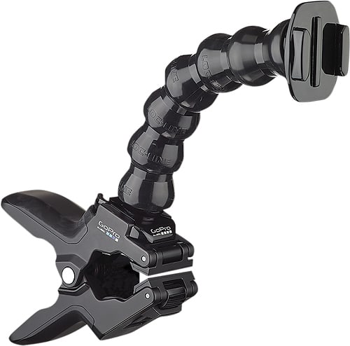 GoPro - Jaws Clamp Mount - Black - Angle