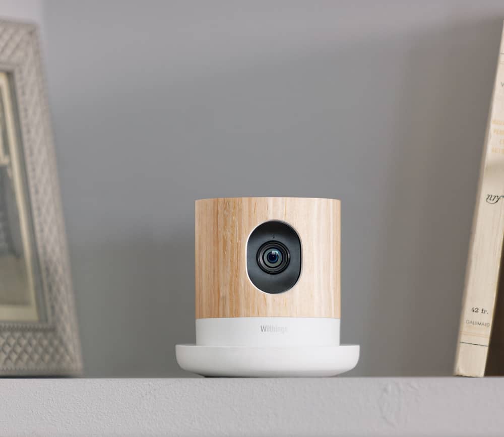 Withings - Home Wireless High-Definition IP Security Camera - Wood/White - AlternateView14 Zoom
