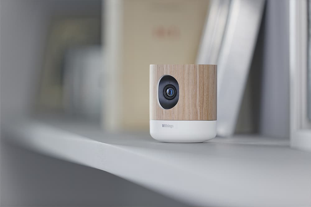 Withings - Home Wireless High-Definition IP Security Camera - Wood/White - AlternateView18 Zoom