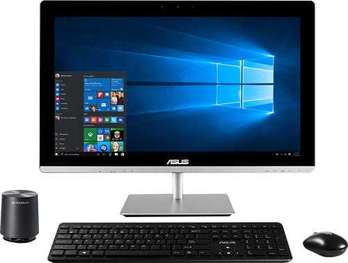 Asus - 23" Touch-Screen All-In-One Computer - Intel Core i3 - 8GB Memory - 1TB Hard Drive - Larger Front