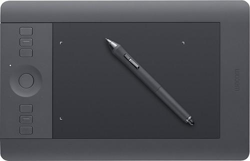 Wacom - Intuos Pro Pen & Touch Tablet Small - Black - Wacom - Intuos ...