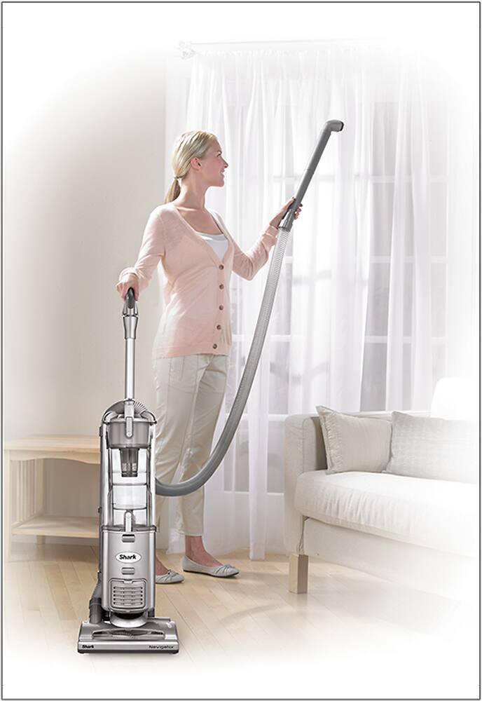 Shark - Navigator Bagless Upright Vacuum - Silver - AlternateView14 Zoom