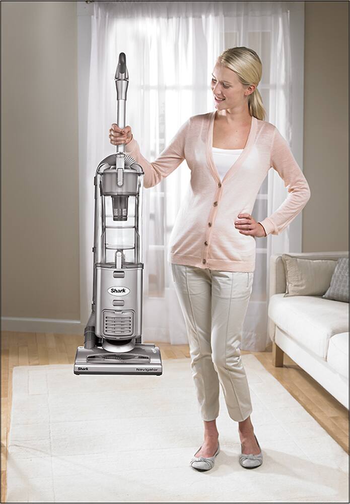 Shark - Navigator Bagless Upright Vacuum - Silver - AlternateView15 Zoom