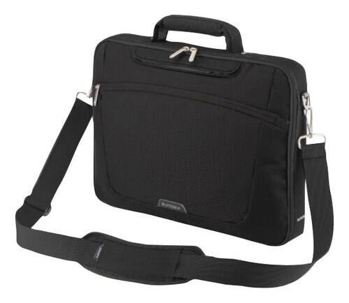 Sumdex - Passage Laptop Briefcase - Jet Black - Larger Front