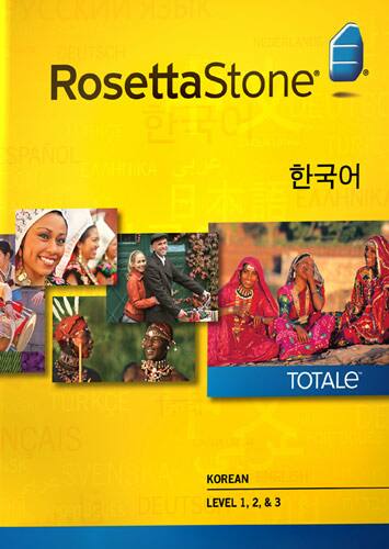 Rosetta Stone Version 4 TOTALe: Korean Level 1 - 3 Set - Mac|Windows - Larger Front