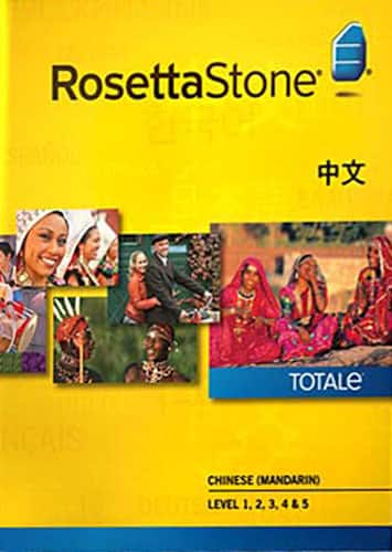 Rosetta Stone Version 4 TOTALe: Chinese (Mandarin) Level 1 - 5 Set - Mac|Windows - Larger Front