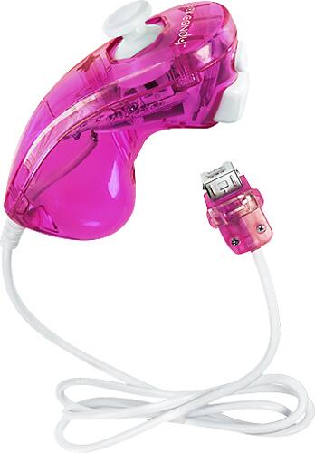 PDP - Rock Candy Light Chuck Controller for Nintendo Wii - Pink - Alternate View 11