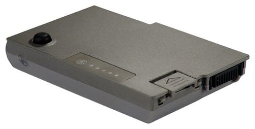 DENAQ - 6-Cell Lithium-Ion Battery for Select Dell Inspiron, Latitude and Precision Laptops - Larger Front