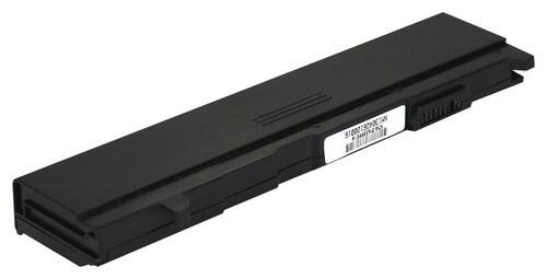 DENAQ - 6-Cell Lithium-Ion Battery for Select Toshiba Satellite and Tecra Laptops - Larger Front