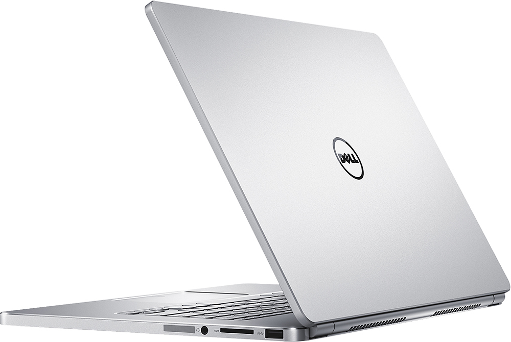 Dell - Inspiron 14" Touch-Screen Laptop - Intel Core i7 - 8GB Memory - 500GB Hard Drive - Silver Aluminum - Alternate View 7