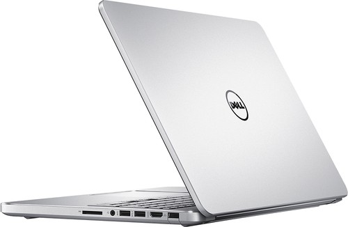 Dell - Inspiron 7000 Series 15.6" Touch-Screen Laptop - Intel Core i5 - 6GB Memory - 750GB Hard Drive - Silver - Alternate View 6
