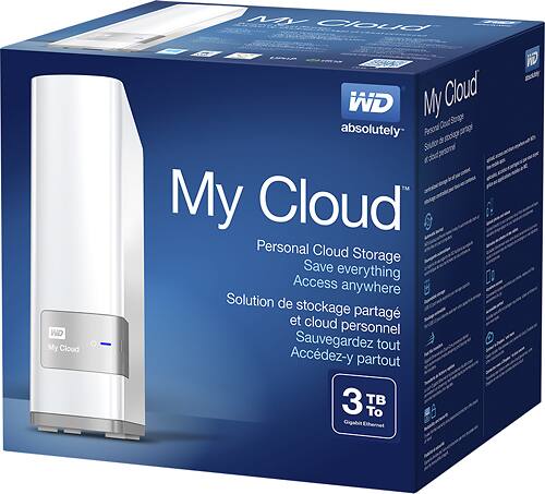 WD - My Cloud 3TB External Hard Drive (NAS) - White - Alternate View 17