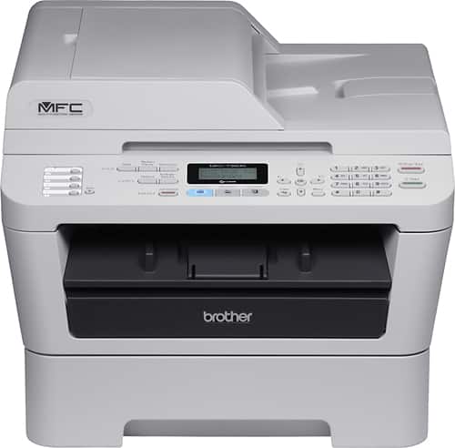 Brother - Network-Ready All-In-One Laser Printer - Larger Front