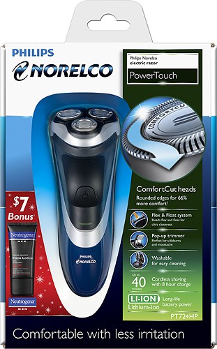 BestBuy.com deals on Philips Norelco PowerTouch Electric Razor