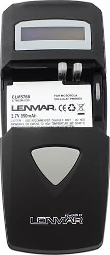 Lenmar - AC/DC Charger - Black - Larger Front