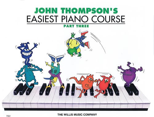 Hal Leonard - John Thompson's Easiest Piano Course Part 3 Instructional Book - Multi - Larger Front