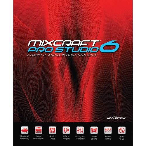 Mixcraft Pro Studio 6 - Windows - Larger Front