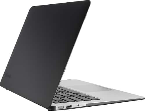 Speck - SeeThru Case for 13" Apple® MacBook Air® - Black - Larger Front