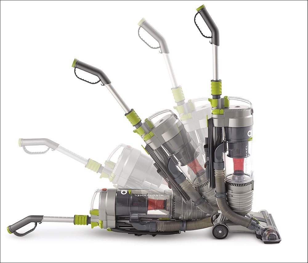 Hoover - WindTunnel Air HEPA Bagless Upright Vacuum - Silver/Green - AlternateView1 Zoom