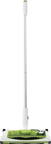 BISSELL - Pet Hair Eraser Sweeper - White/Green - Larger Front