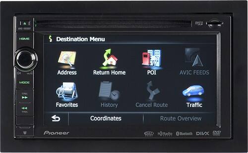 Best Buy Pioneer W X Mosfet Apple Ipod Satellite Radio Ready In