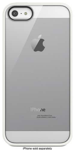 Belkin - View Case for Apple® iPhone® 5 and 5s - Clear/Whiteout - Larger Front