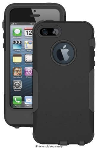 Trident - Aegis Case for Apple® iPhone® 5 - Black - Larger Front