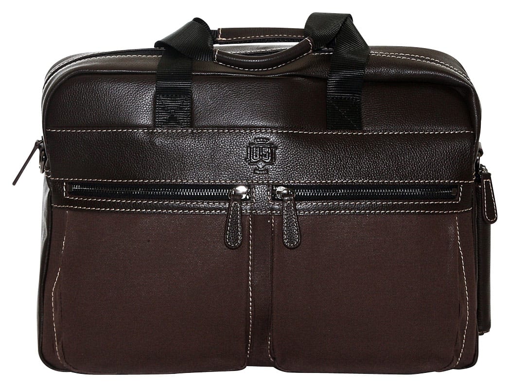 Jill-e - Just Silwex Laptop Messenger Bag - Rum Raisin - Larger Front