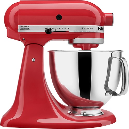 KitchenAid KSM150PS Artisan 5-Quart Tilt-Head Stand Mixer - Watermelon