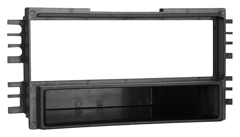 Metra - Dash Kit for Select 2001-2006.5 Kia Optima - Black - Larger Front