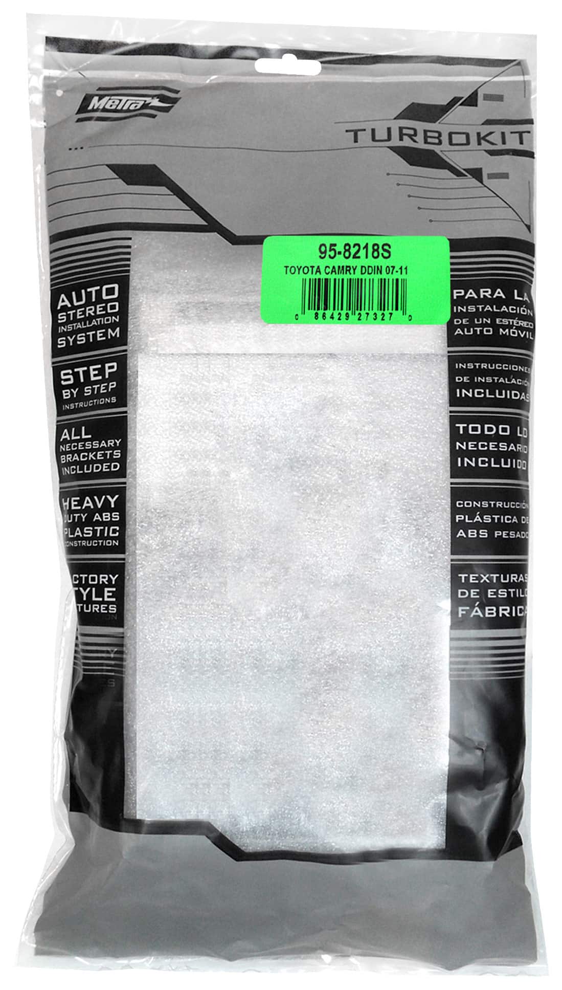 Metra - Aftermarket Radio Installation Kit for 2007-2011 Toyota Camry Vehicles - Silver - Alternate View 11